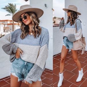 Mattie Colorblock Sweater